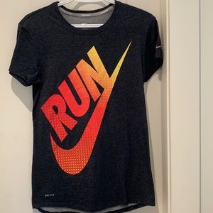 Nike run shirt